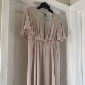 Show Me Your MuMu Faye Flutter Maxi Dress